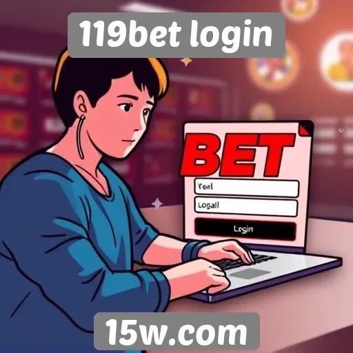 Como efetuar o login no site 119bet